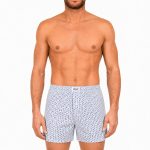 Onurel BOXER ΚΛΑΣΙΚΟ ΜΕ ΚΟΥΜΠΙ ΛΕΥΚΟ