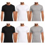 Onurel Ανδρικές Φανέλες Κοντομάνικες 6Pack – Multicolor