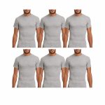 ONUREL ΑΝΔΡΙΚΕΣ ΚΟΝΤΟΜΑΝΙΚΕΣ ΦΑΝΕΛΕΣ ΓΚΡΙ 6PACK