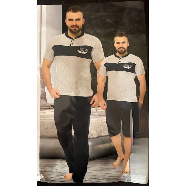 πιτζαμα ανδρικη σε μπλε χρωμα