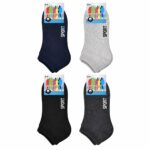 JOKERS unisex πετσετέ σοσόνια 4-pack μπλε γκρι μαύρο ανθρακί