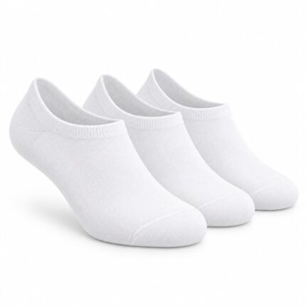 Super κοντά σοσόνια 3Pack σε λευκό χρώμα