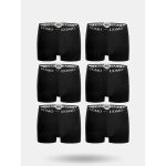 uomo boxer 6 pack μαυρο
