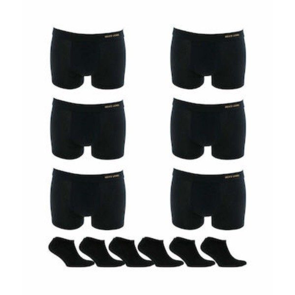 uomo boxer μαυρο multipack