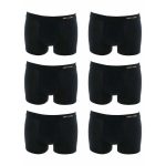 uomo boxer 6 pack μαυρο