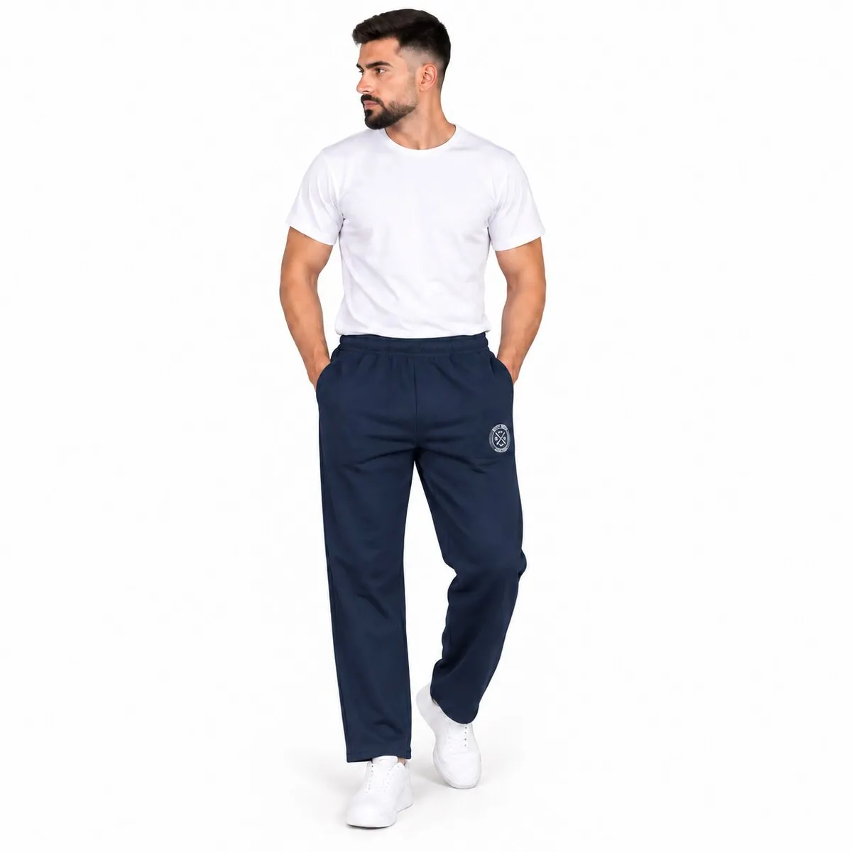body-free-forma-mple-skouro-front ανδρική χειμερινή φόρμα Μπλε σκούρο BODY FREE – μπροστινή όψη