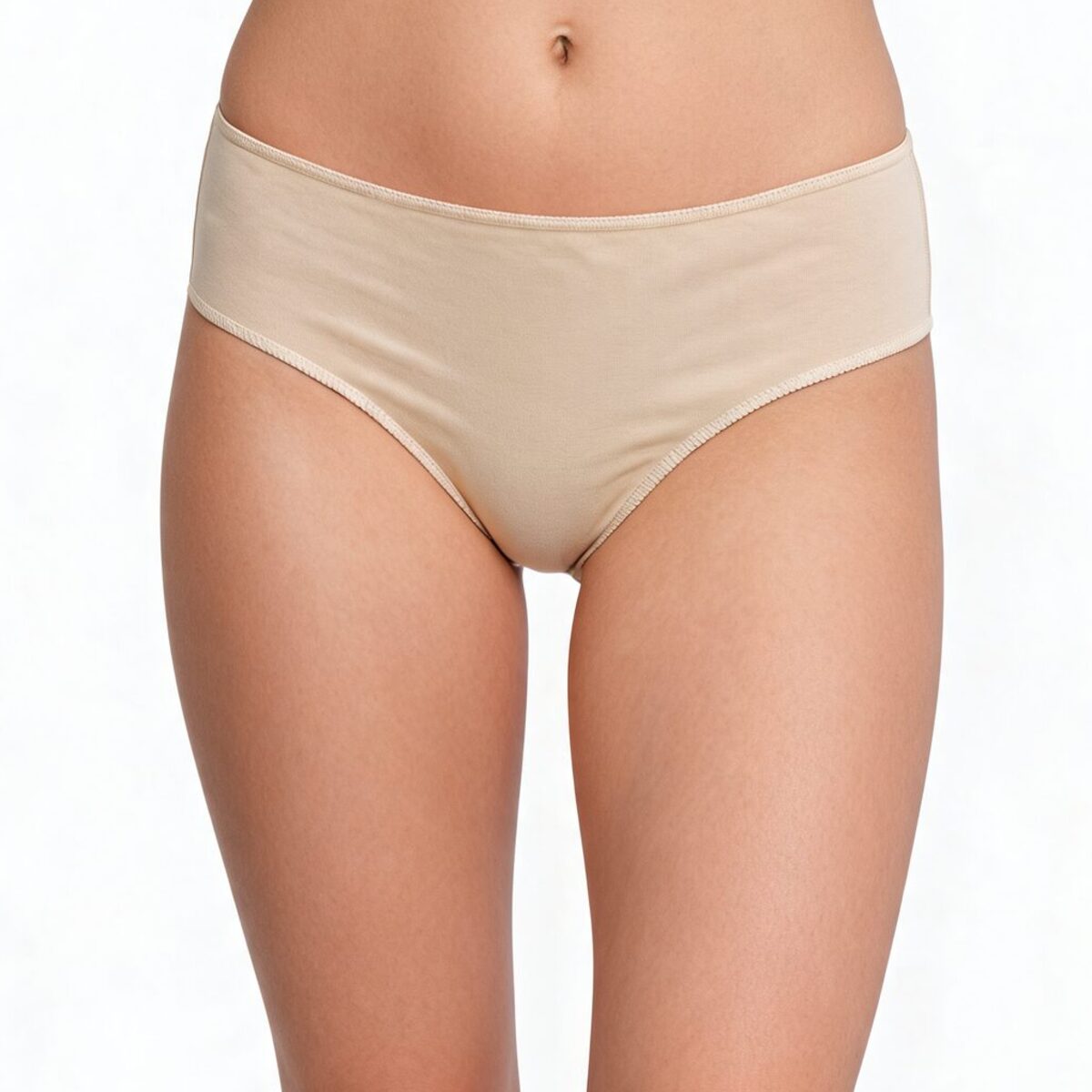 new-lilla-10006-mz-1 Μπεζ βαμβακερό γυναικείο σλιπ New Lilla 10006 – μπροστινή όψη